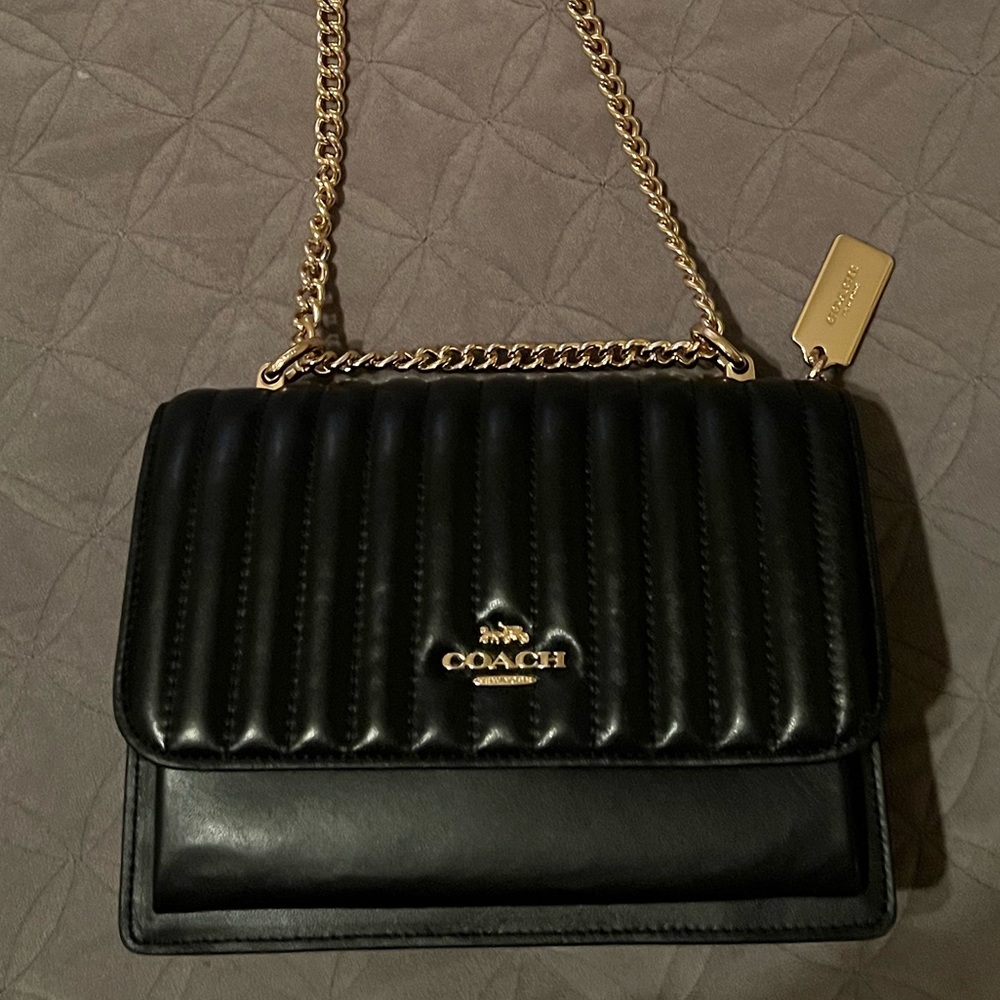 Coach Klare Crossbody with linear quilting